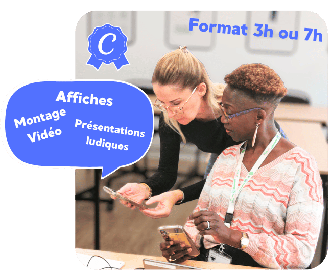 Formation Canva chez un client